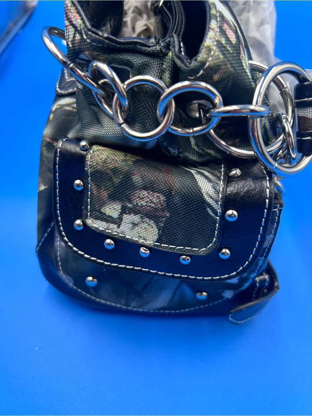 BNB Natural Camo handbag, a western-style purse